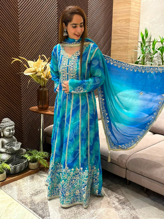 Stunning Anarkali suit