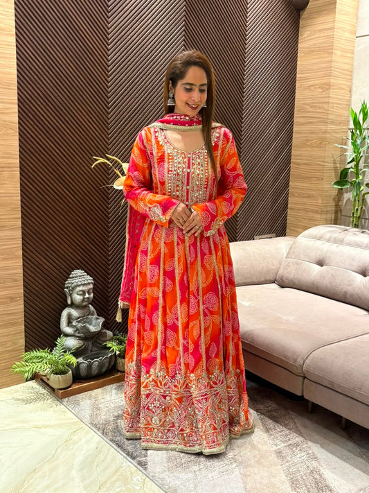 Stunning Anarkali suit