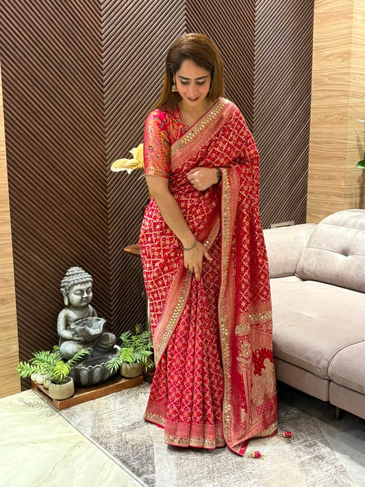 Premium georgette exquisite running saree