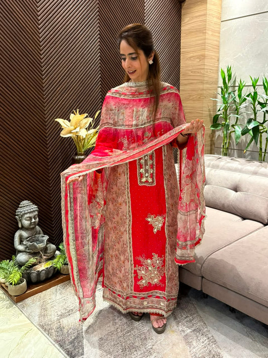 Elegant unstitched suit set