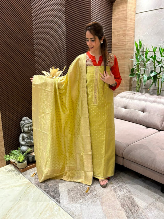 Luxurious Chandni silk shirt