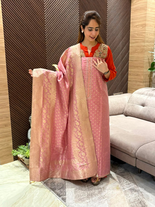 Luxurious Chandni silk shirt