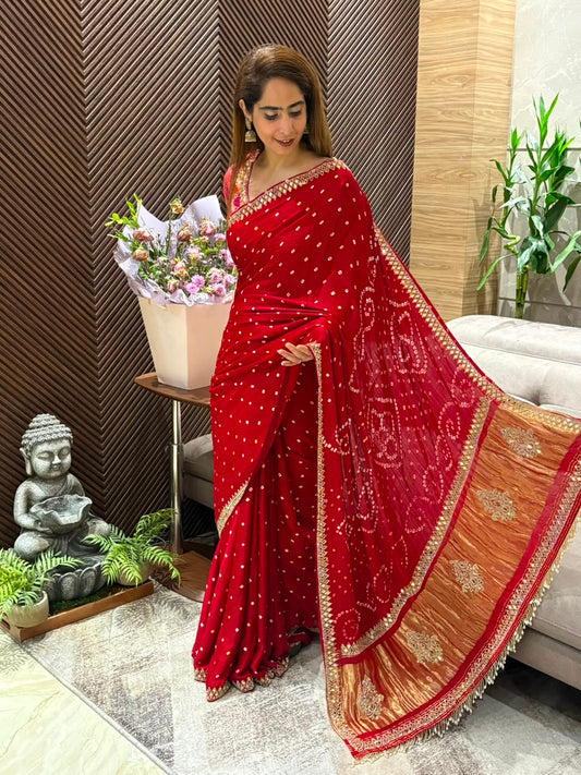 Timeless elegance exquisite running saree