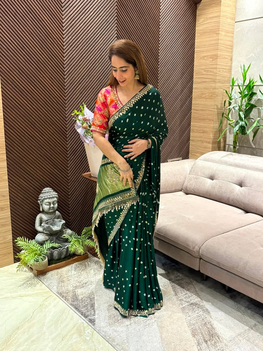 Timeless elegance exquisite running saree
