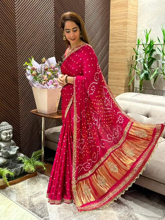 Timeless elegance exquisite running saree