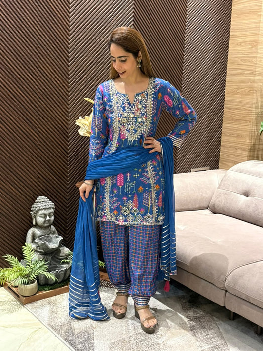 Stunning muslin kurta set