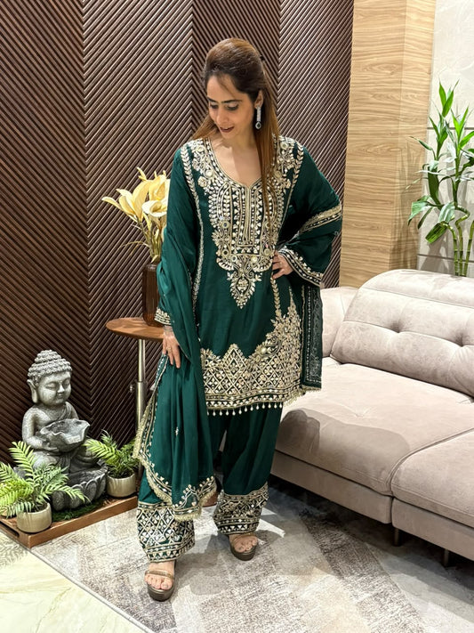 Luxurious Raw Silk kurta set