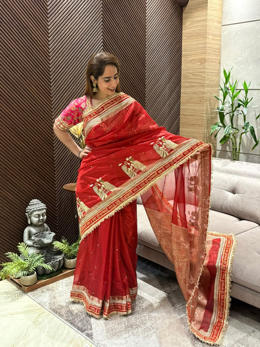 Elegant running saree