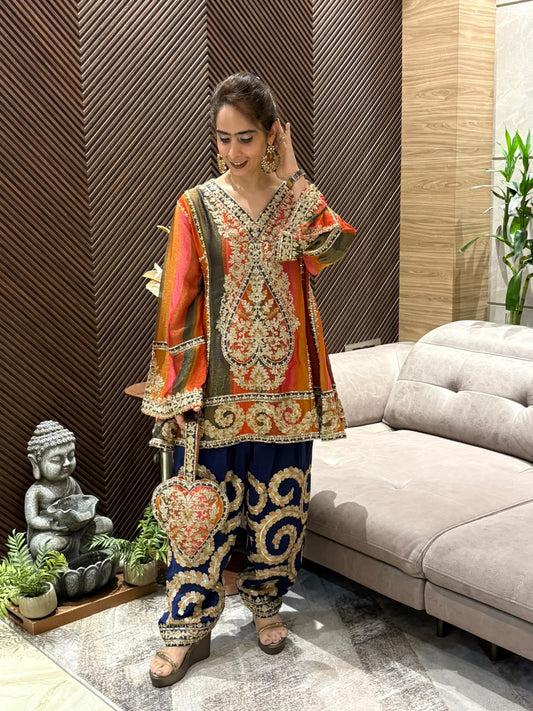 Stunning kaftan-style ready suit