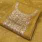 Step into festive finesse with this unstitched suit set