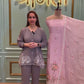 Elevate your ethnic wardrobe with this exquisite unstitched suit