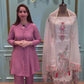 Shimmer Organza Unstitched Suit