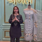 Elegance with this charming unstitched suit set crafted from soft mul cotton fabric
